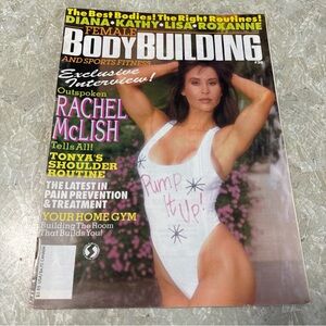 Vtg FEMALE BODYBUILDING #30 muscle magazine RACHEL MCLISH Cover 11-92 Lisa Loria
